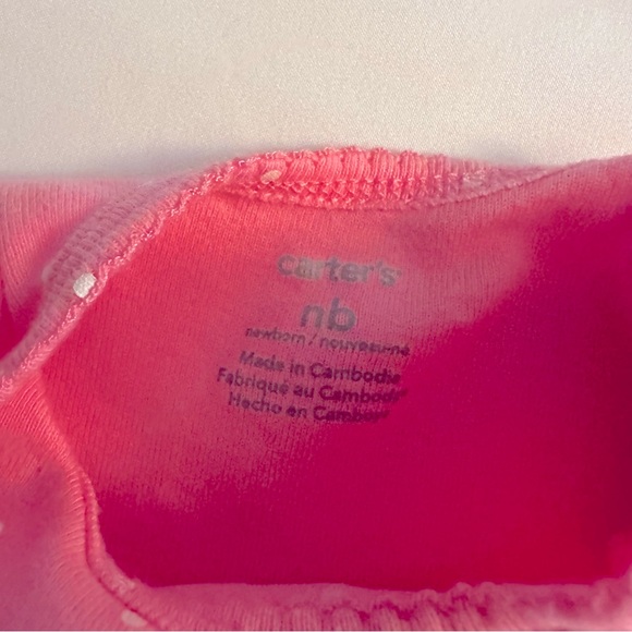 Carters Baby Girl Onesie and bottom Set - Picture 3 of 6